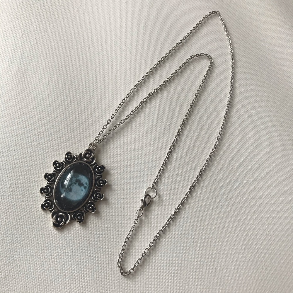 Full Moon Necklace (Rose)
